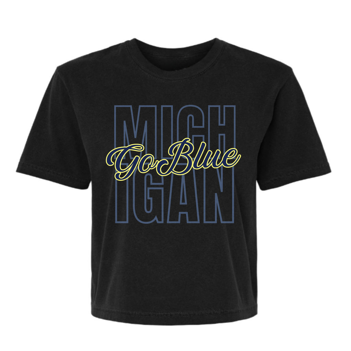 Michigan Go Blue Tee