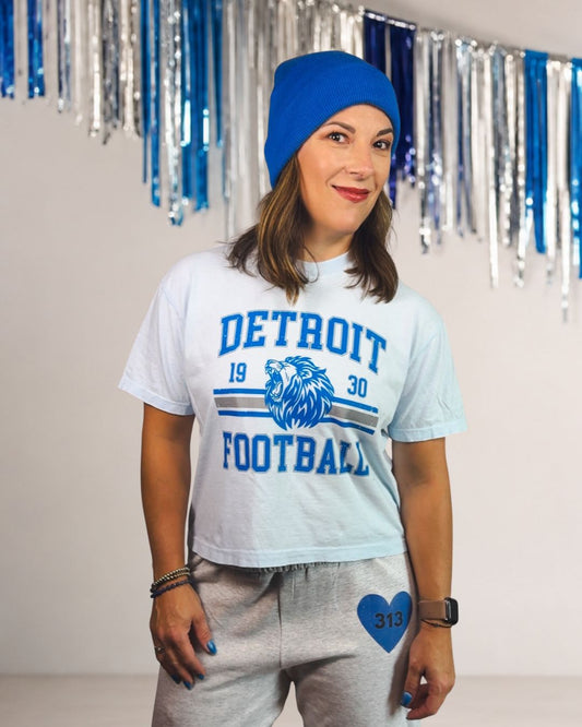 Detroit Football Vintage Tee