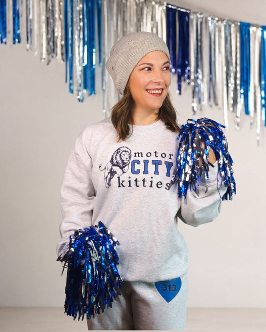 Detroit Football Sweatshirt and Sweatpants Set