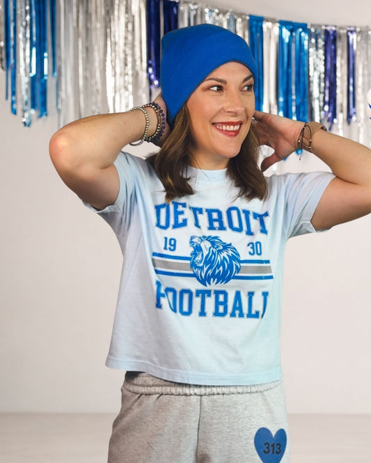 Detroit Football Vintage Tee