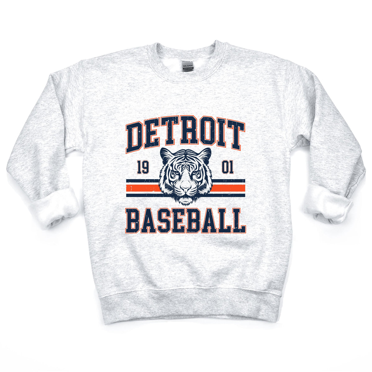 Detroit Vintage Baseball Sweatshirt