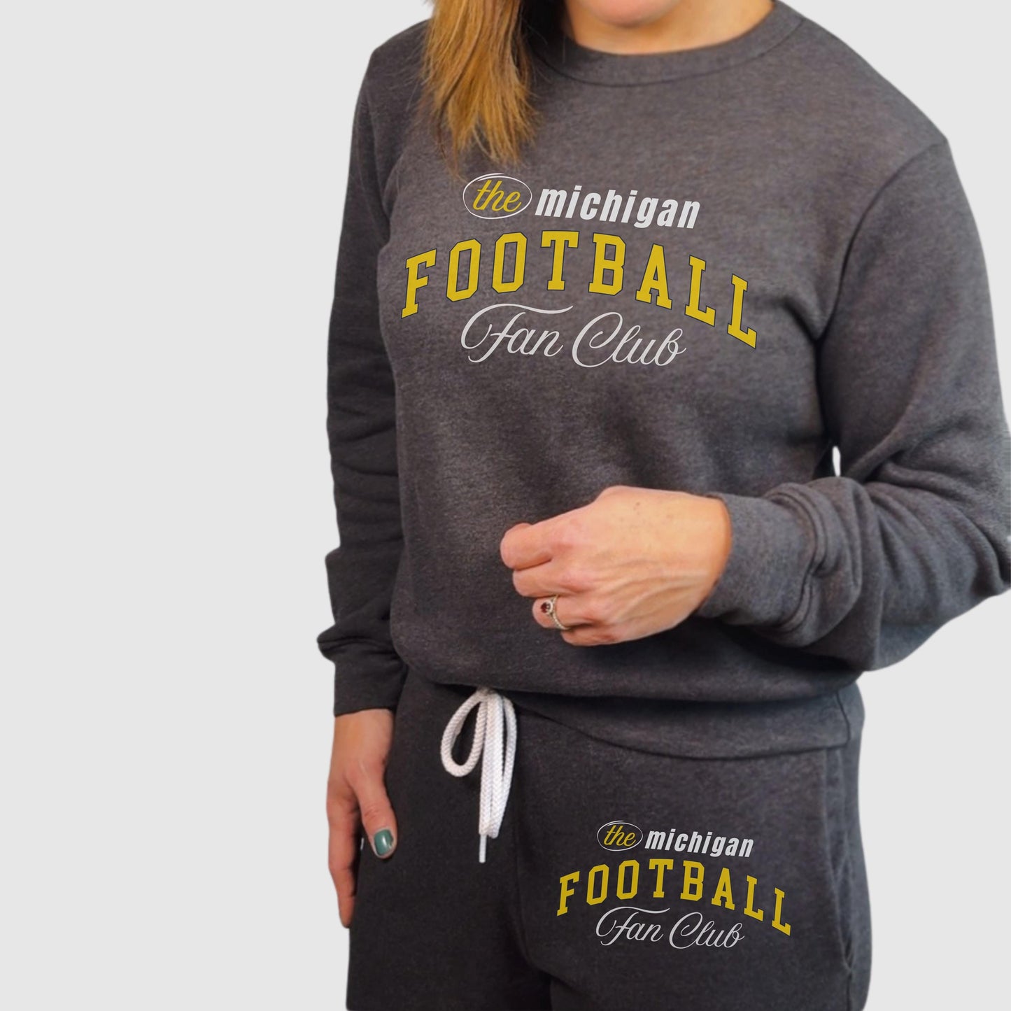 Cozy Gift Box with Loungewear Set | Detroit Football | Detroit Hockey | Michigan Football | Spartan Football | Women’s Cozy Gift Set